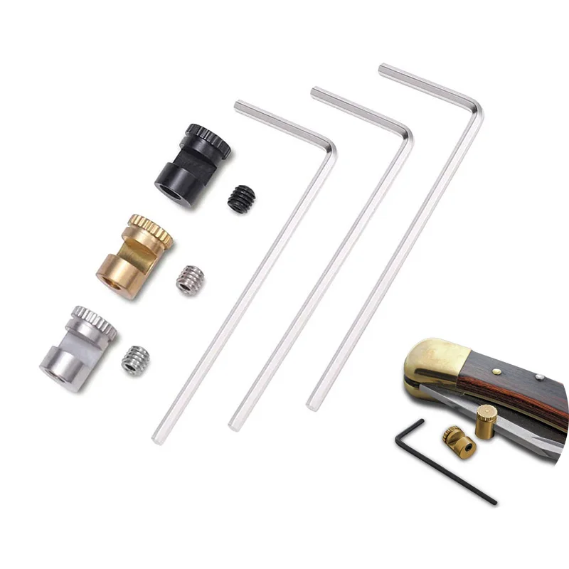 Thumb Stud Replacement For Buck 110 Knife With Hex Wrench Knife Button