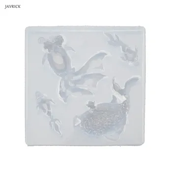 

Large Goldfish Silicone Resin Molds Pendant Necklace Earrings Jewelry Tools DIY Making Finding Accessories Dropshipping