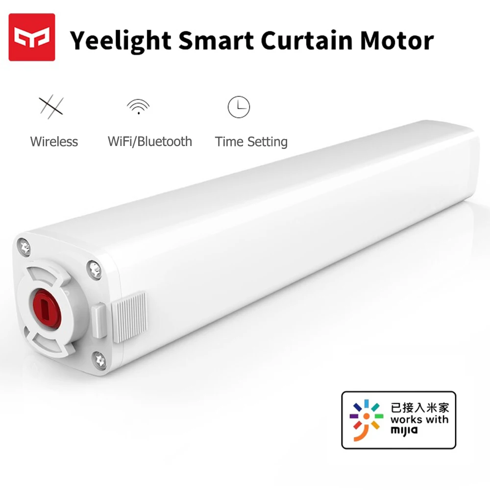 

Yeelight Smart Curtain Motor WiFi Bluetooth Dual-mode Time Setting WiFi Wireless Intelligent Home Device Work with Mijia APP