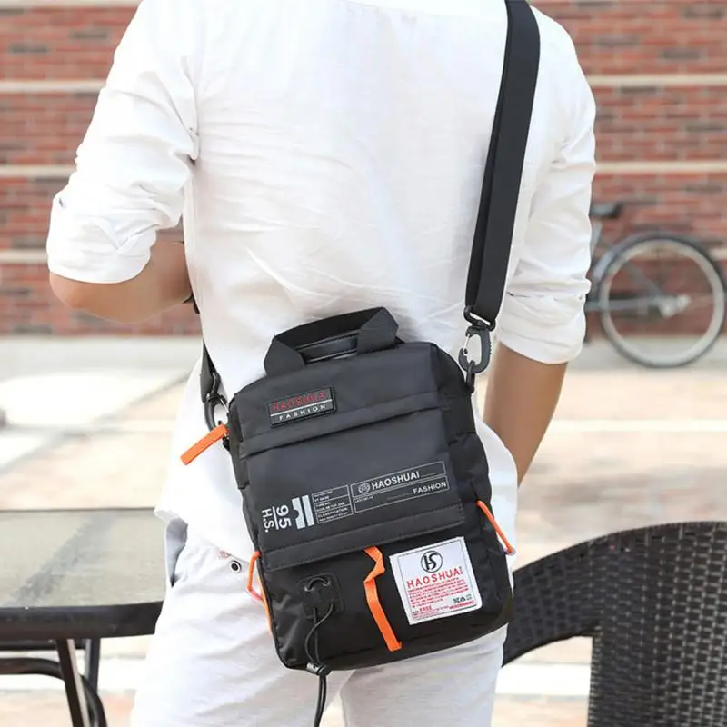 

Adjustable Strap Outdoor Large Capacity Cross Body Men Shoulder Bag Handbag Nylon Casual Sports Bags Men Travel Bag