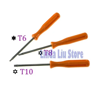 

ChengChengDianWan T6 T8 T10 Torx Proof Security Screwdriver opening screw driver tool for XBOX360 XBOX ONE Controller 300pcs/lot