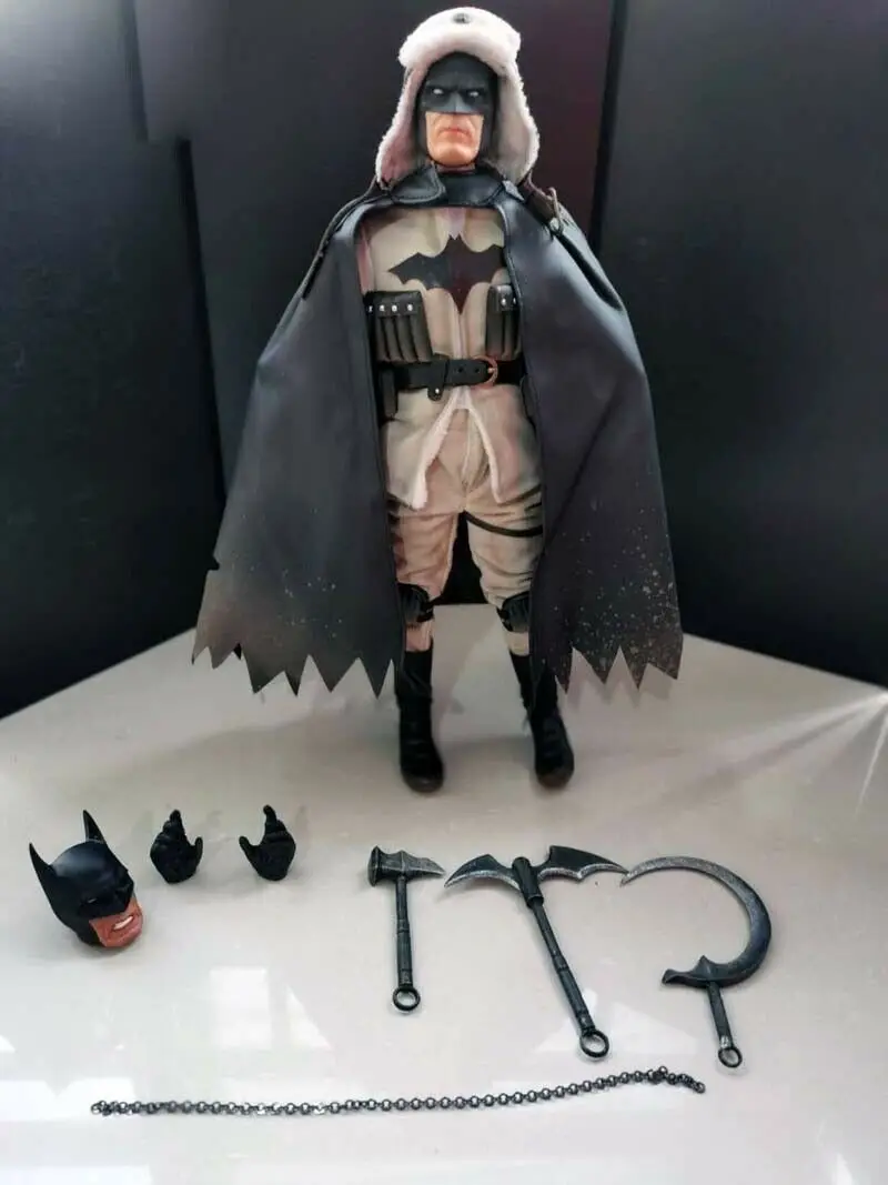 red son batman figure