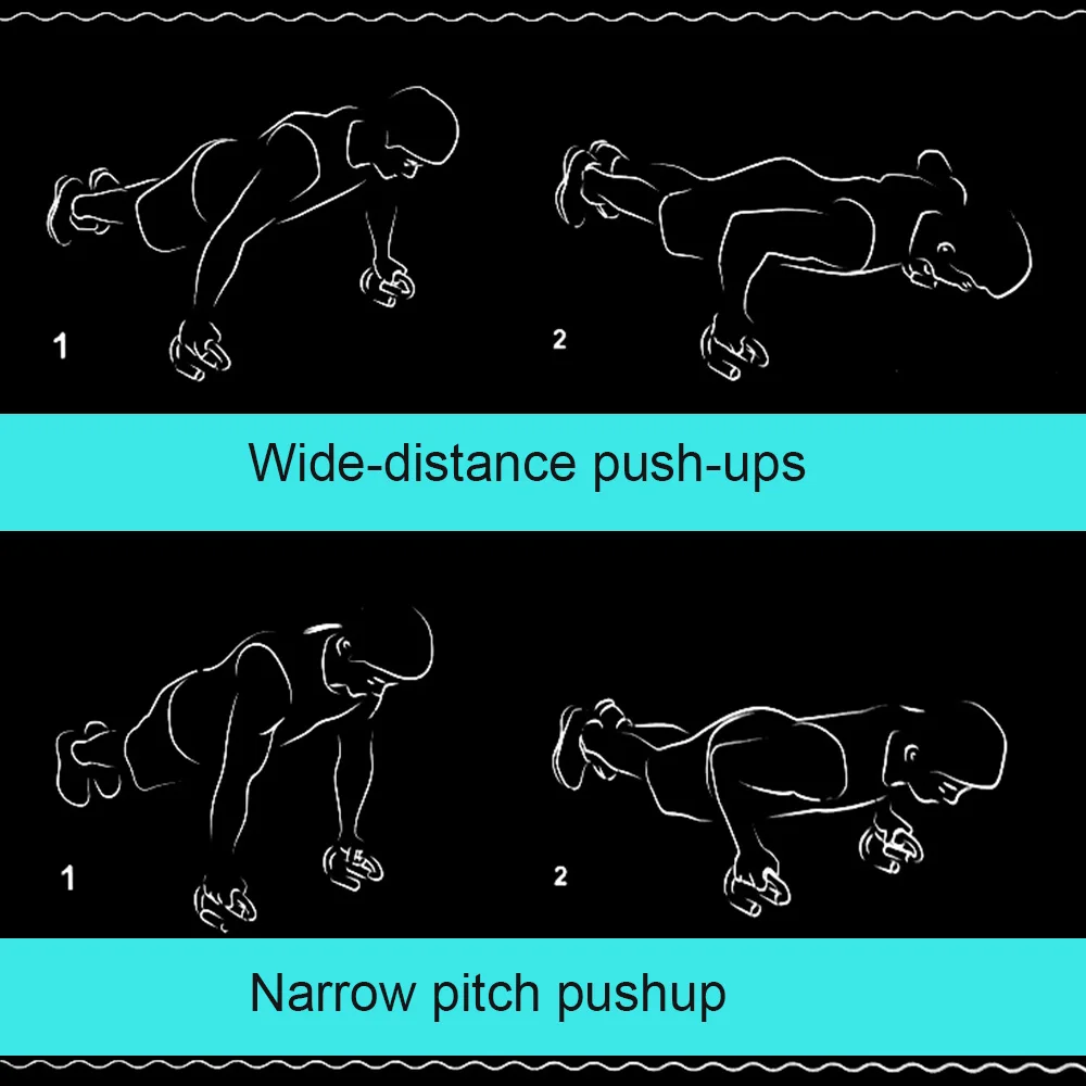 Прочный черный стенд для упражнений Pushup Frame фитнес инструменты для тренировок горячий пуш-ап кронштейн s-типа для домашней тренировки