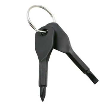 

Portable Mini Key Shape Flathead Screw Driver Screwdrivers Outdoor Hand Tools