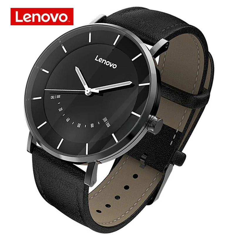 Часы Lenovo S Smartwatch 5ATM водонепроницаемые кварцевые часы для мужчин фитнес трекер