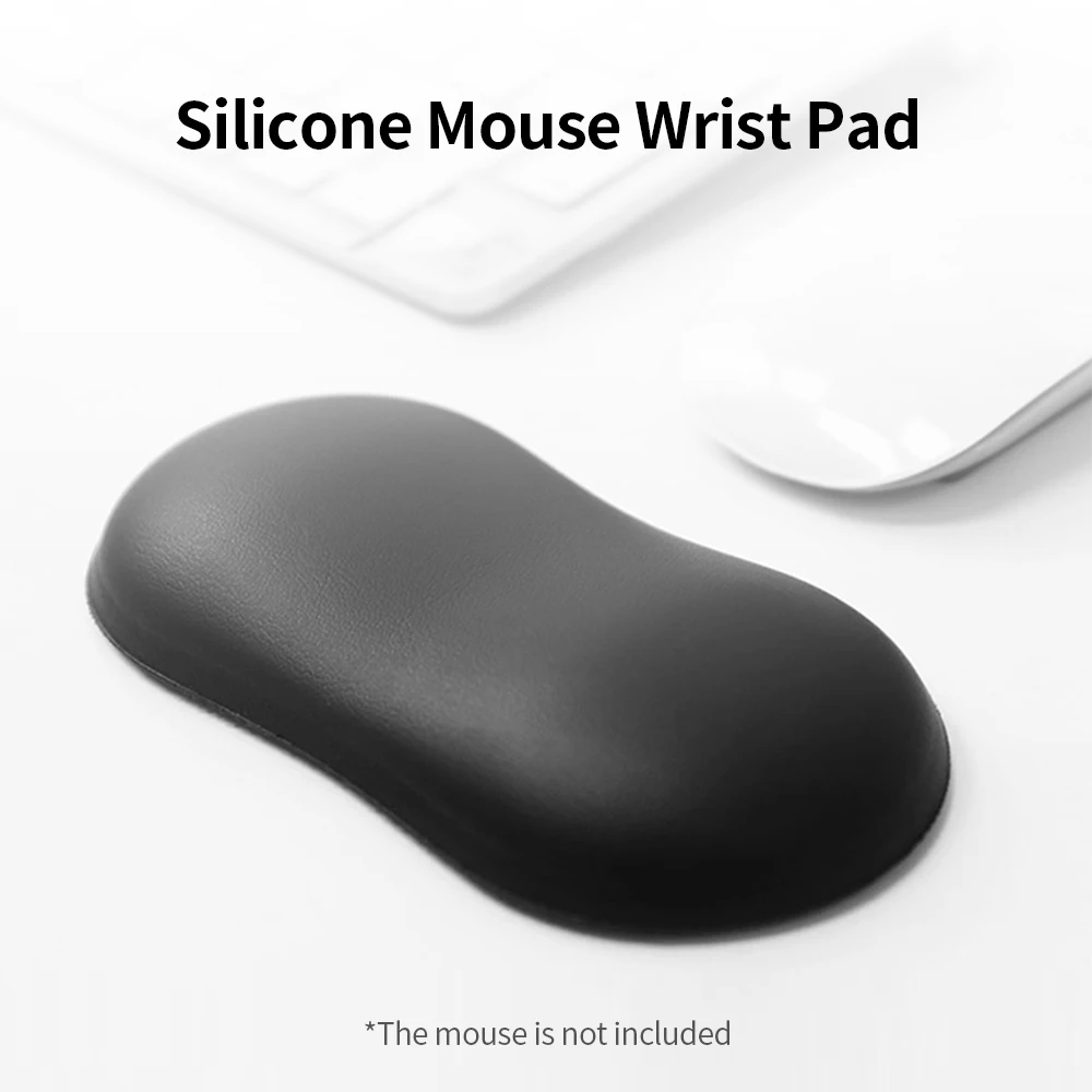 Soft Silicone Mouse Wrist Pad Mice Wrist Rest Ergonomic Silicone Wrist Support Mouse Pad Hand Pillow Cushion