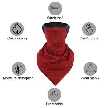 

Summer Ice Silk Cycling Face Masks UV Protection Breathable Sport Scarf Ear Hanging Bike Moto Bandanas Face Mask Bandana Scraves
