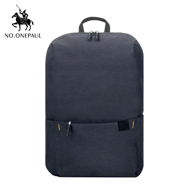 PCKG black NO. ONEPAUL, лучшее качество, водонепроницаемый рюкзак, мужской рюкзак, модный рюкзак для ноутбука, рюкзак для путешествий, для пары, сумки для девочек - Цвет: PCKG black