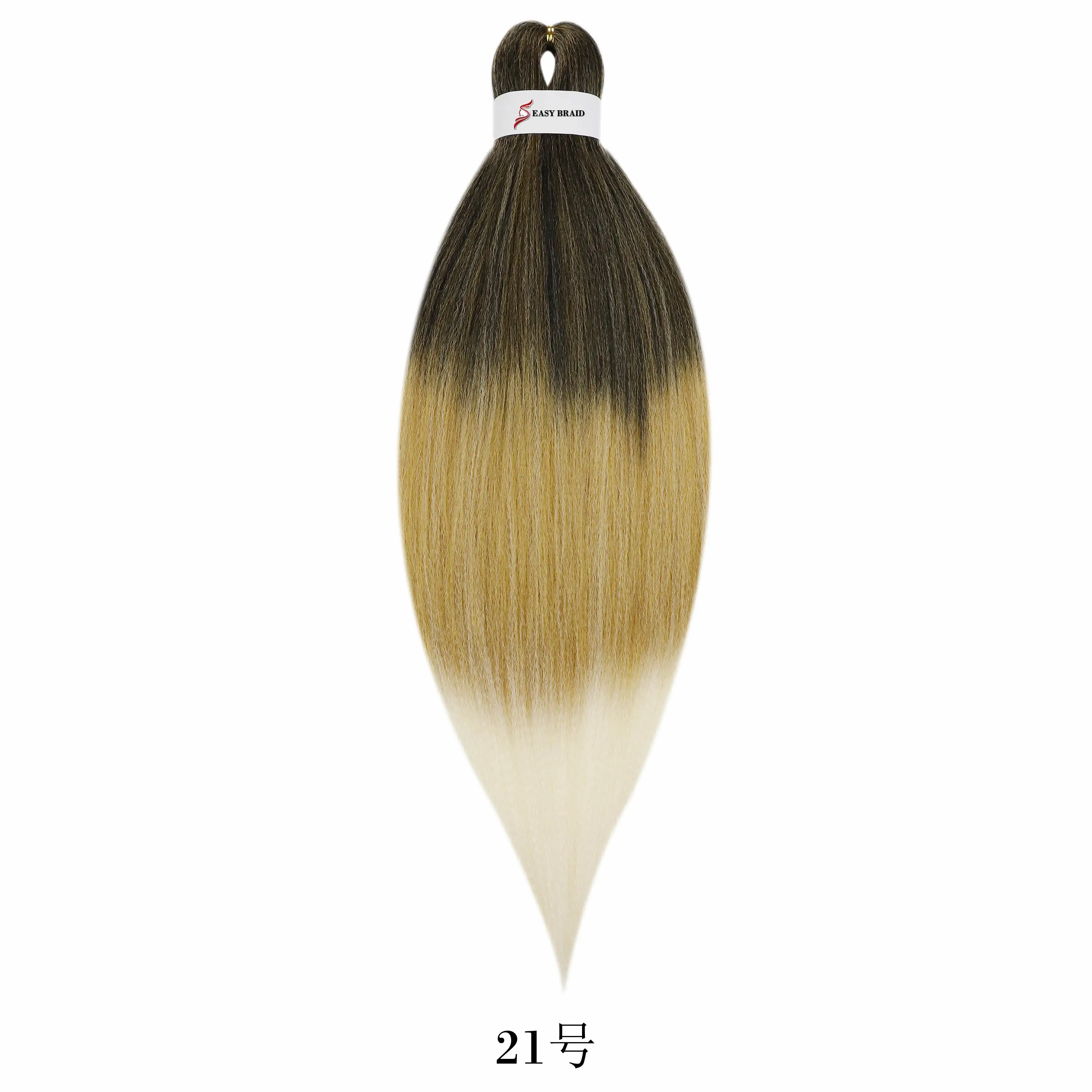 EZ косы низкая температура синтетического волокна плетение волос крючком косы наращивание волос африканские огромные легко косы - Цвет: 21
