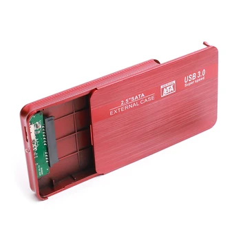 

NEW Gamer Computer Laptop Desktops Accessaries Supplies USB 3.0 External Hard Drive Enclosure 2.5 inch SATA HDD SSD Case 6Gbps