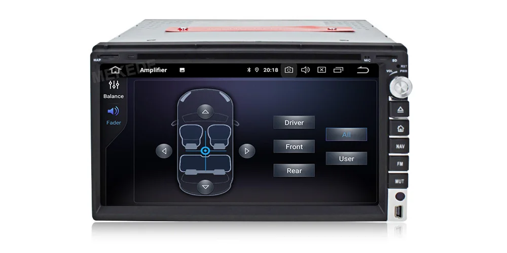Sale 7"Android 9.0 Car DVD Player  Universal Multimedia Player With Wifi  GPS Bluetooth Radio Stereo audio media 34