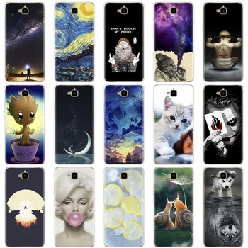 

case for Huawei Honor 4C Pro Case Honor 4C Pro Cover Soft Silicone Back Case for Huawei Y6 Pro 2015 Case TIT-L01 TIT-TL00 Phone