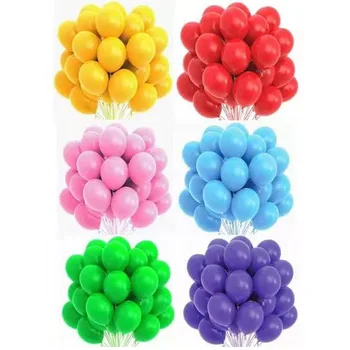 

300pcs 10inch 2.2g Thickened latex balloon inflatable helium air balloon happy birthday party wedding decor supplies wholesale
