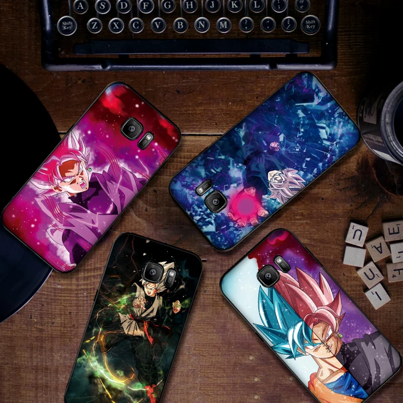Для samsung S6 S7 Edge чехол для телефона детство анимация крови dragon ball S8 S9 S10 PLUS мягкий TPU