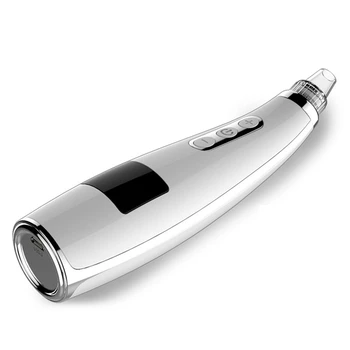 

Blackhead Remover Vacuum Electric Facial Comedo Suction Pore Cleaner Extractor Tool with 5 Replaceable Suction Heads