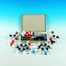 Jogo molecular da química orgânica do modelo ajustado da molécula do átomo de 240 pces para professores e estudantes do ensino médio