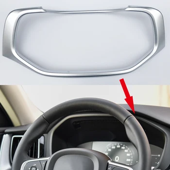 

For Volvo XC60 2018 2019 2020 Matte Interior Dashboard Display Frame Decorative Cover Trim 1PC ABS Car Accessories