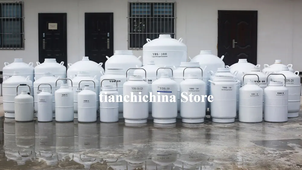 30 Liter Liquid Nitrogen Dewar Cryogenic Bull Sperm Semen Storage Dewar 30L Flask