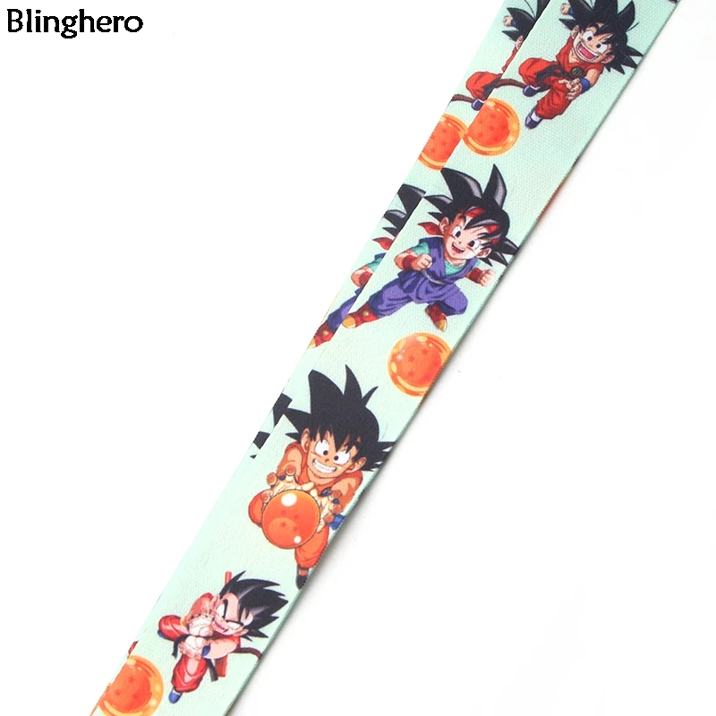 Blinghero микс Dragon Ball шнурок крутые ключи телефон Lanyards ID бейдж держатель аниме шейный ремешок для камеры свисток подарки BH0421