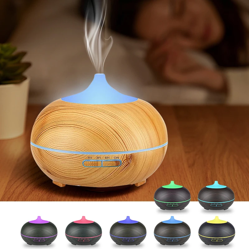 Aroma Essential Oil Diffuser Air Purifier Ultrasonic LED Aromatherapy 7 Colour Aroma Essential Oil Diffuser Air Purifier Ultrasonic LED Aromatherapy 7 Colour