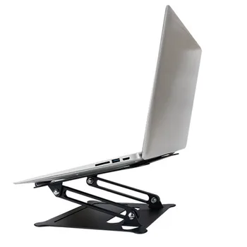 

New Portable Laptop Stand Foldable Aluminum Alloy Adjustable Notebook Support For Macbook Stand Heat Dissipation Laptop Holder