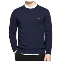 New Spring Autumn Casual Polos Jersey Men Solid Pullovers Long Sleeve 100%Cotton Harmont O-Neck Blaine Plus Size Sweaters 1