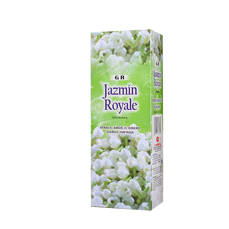 Jasmine YXY 1 маленькая коробка белый шалфей индийские ароматические палочки медитация Жасмин Лаванда палочка благовония оптом опционально Курильница Медь - Аромат: Jasmine