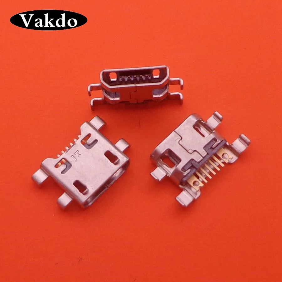 100 шт. micro USB для LG K4 K7 K120E K130E K121 2016 коннектор зарядного порта разъем док станции X210
