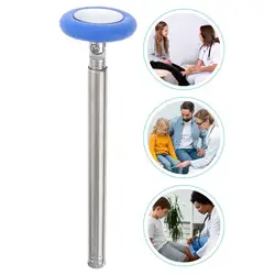 Teste médico do diagnóstico do martelo da percussão do martelo do reflexo martelo cabeça redonda