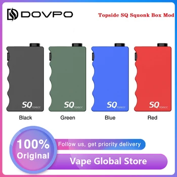 

New Original DOVPO Topside SQ Squonk Box Mod with 10ml silicone bottle Power by one 21700 Battery Box Mod Vape vs DOVPO Topside
