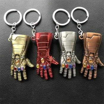 

Avengers 4 Endgame Iron Man Infinity Gauntlet Alloy Key Chains Keychain Keyring