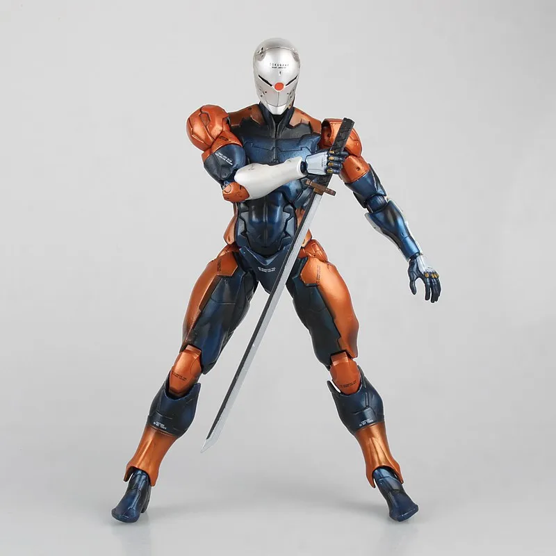PLAY ARTS металлическая шестеренка grey Fox B ver. Персонаж фигурка модель игрушки 25 см |