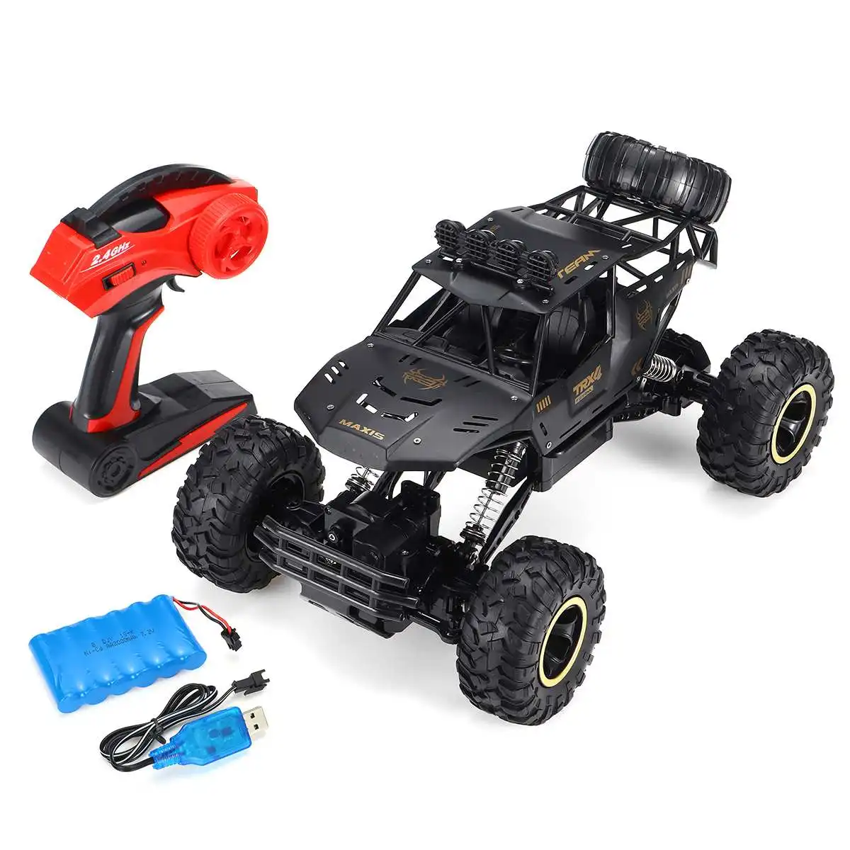 1:12 37 см радиоуправляемые машинки 4WD 2,4 Ghz Raido управление высокая скорость вождения внедорожный альпинистский пульт дистанционного управления модель грузовик игрушки для мальчиков
