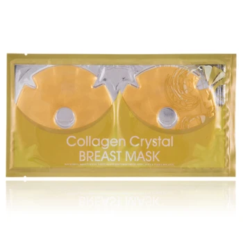 

4 Set Golden Collagen Breast Masks Lifting Firming Hydration Reduce Wrinkle Lines Breast Mask P9