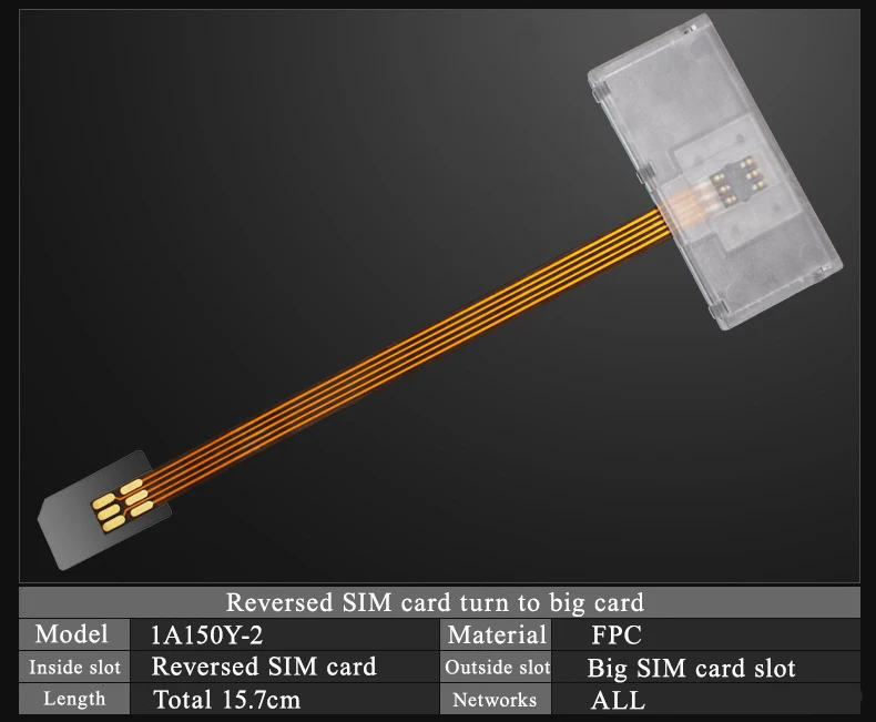 Конвертер для телефонной карты Универсальный переходник SIM в большой слот