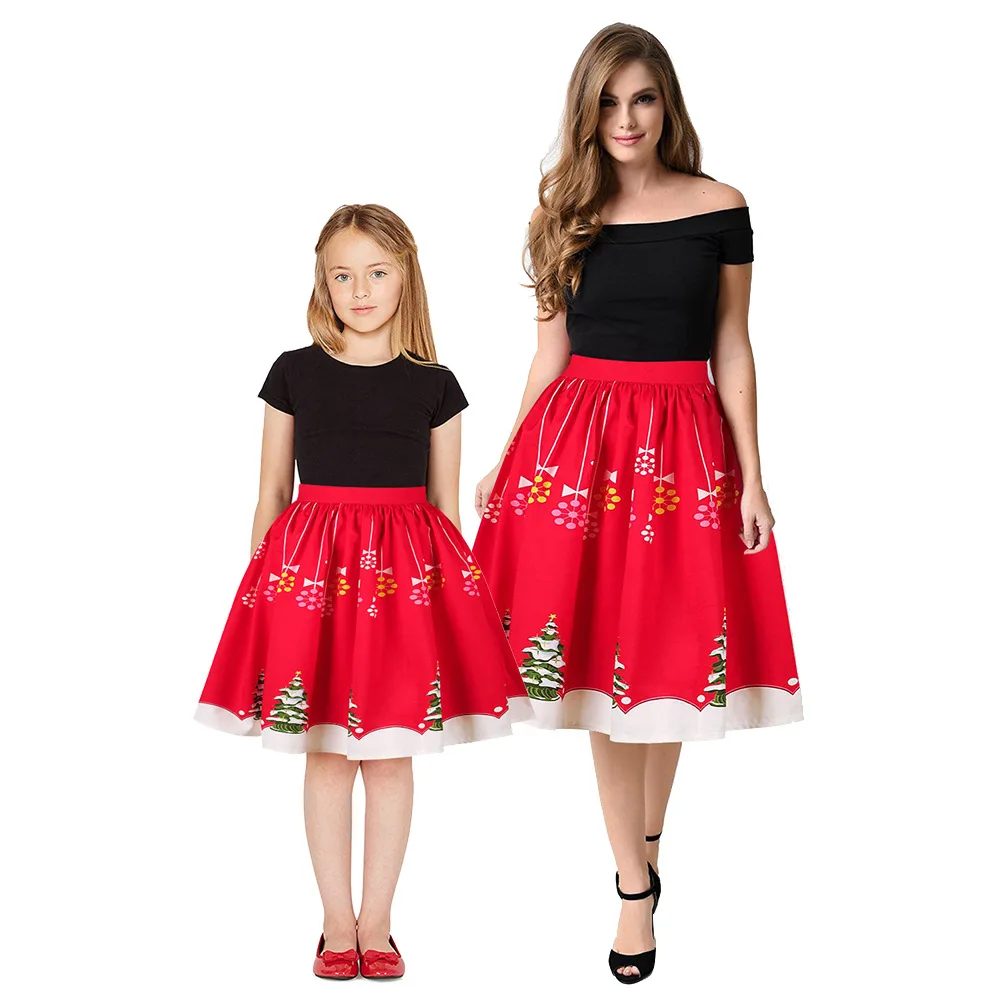 matching girls dresses