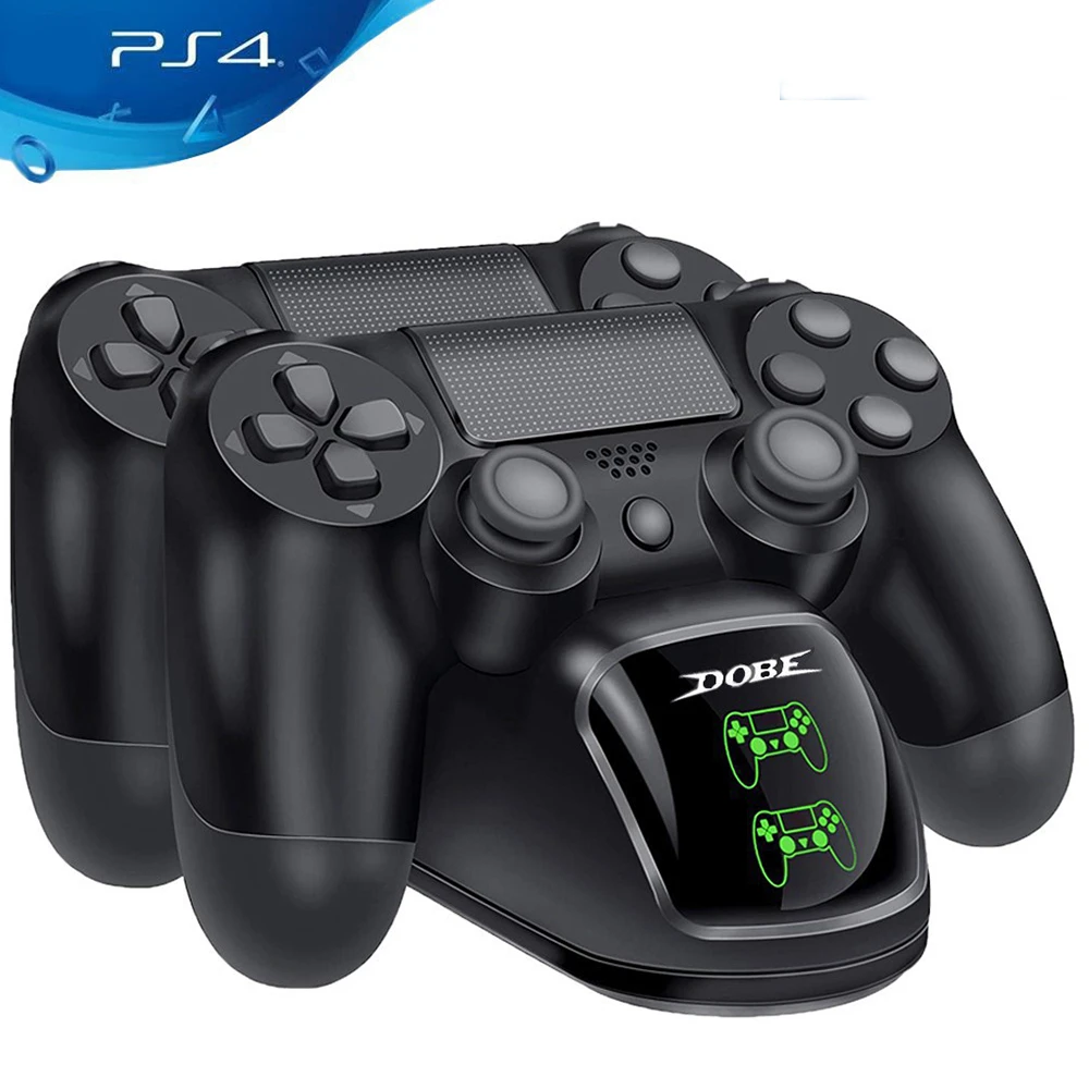 Док станция с двумя USB портами для быстрой зарядки PS4/PS4 Slim/PS4 Pro|Геймпады| |