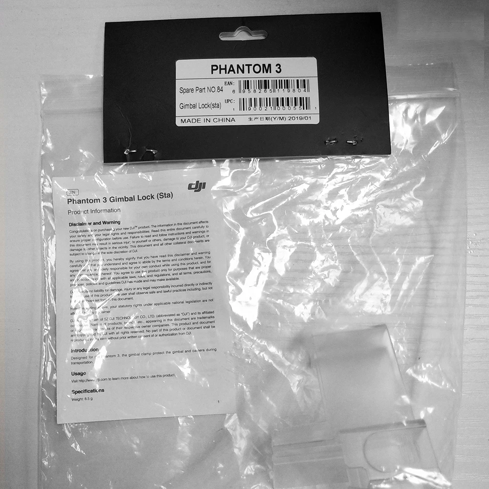 gimbal clamp phantom 3