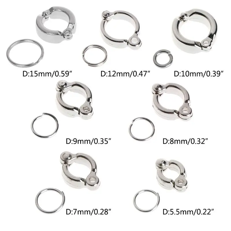 Anillo de pie de cuerda de pájaros volando, accesorios de exterior para control de pájaros volando al aire libre, 5,5mm-14,5mm