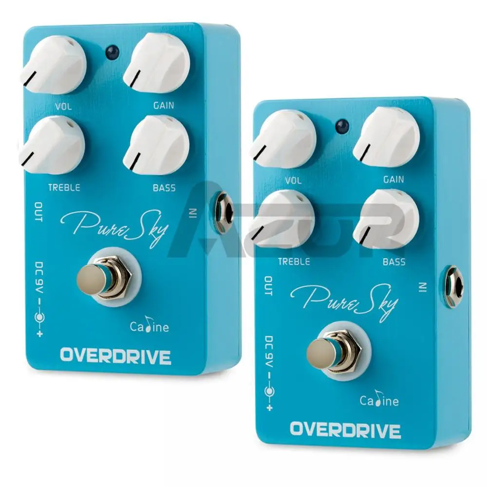 

2PCS Caline Pure Sky OD Guitar Pedal Effect CP-12 Highly Pure and Clean Overdrive Guitar Pedal Accessories CP-12