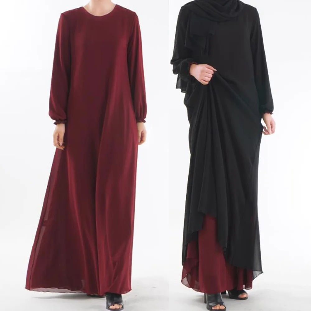 long black kaftan dress