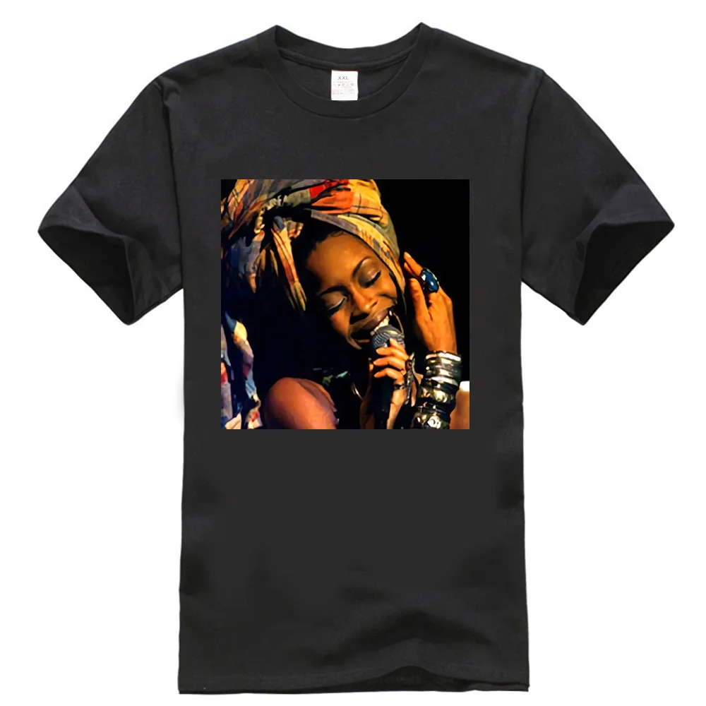 Erykah Badu новая мужская футболка Черная Футболка размер S до 3Xl уличная одежда |