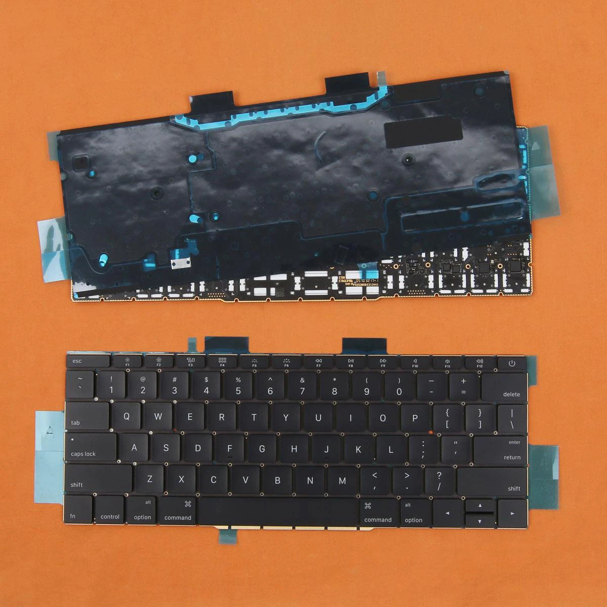 Us Keyboard For Apple Macbook Pro 13.3" A1708 Black (with Backlit Board