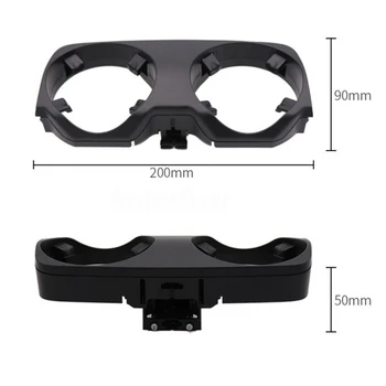 

Inner Cup Holder Parts Replacement Interior Black Center Console Useful