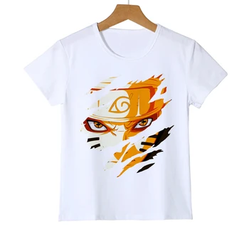 

Boy Baby Girl Summer Kid Anime Naruto T-shirt New Short Sleeve O-neck Cartoon T Shirts Tops Brand Quality Z38-1