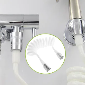 

Flexible Shower Hose For Water Plumbing Toilet Bidet Sprayer Telephone Line C90D