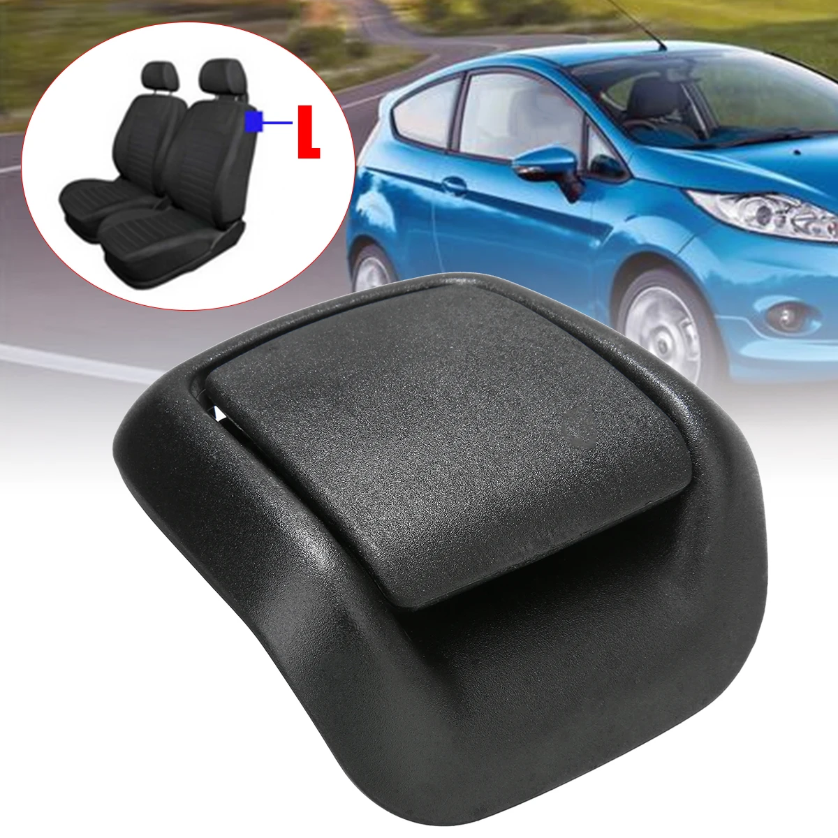 Mayitr 1pc Front Left Side Seat Tilt Handle Plastic 1417521 For Ford Fiesta MK6 VI 3 Door 02-08