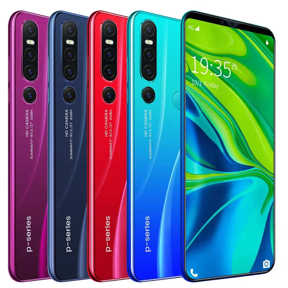 Новый P46 pro смартфон 1 Гб + 8 сотовая связь Android 9 Handphone Core 6 дюймовый мобильный