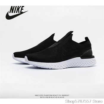 

Original Nike Epic React Flyknit Women's Rhea Braided Flying Woven Running Shoes Size 36-40