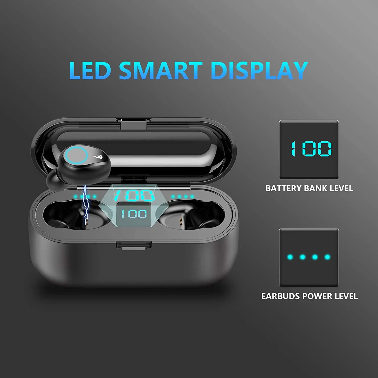 Mini Bluetooth Earphones TWS 5 0 Touch Control Wireless Headphones Stereo Sports Waterproof Earbuds Headset with Dual Microphone